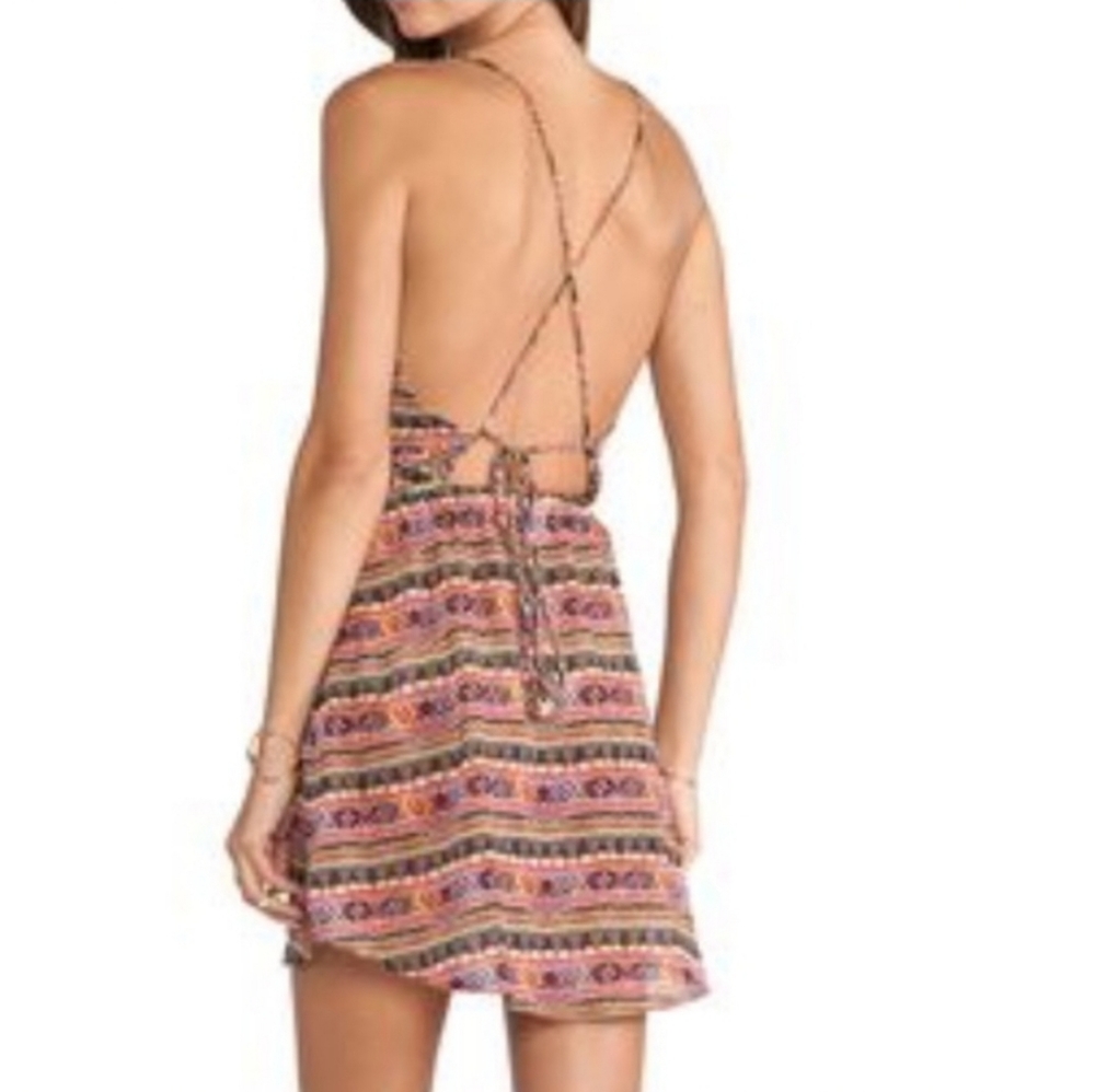 SOFIA by ViX Ghandi Sheer Backless Cover-up - Picture 2 of 13